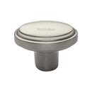 Heritage Brass Stepped Oval Cabinet Knob