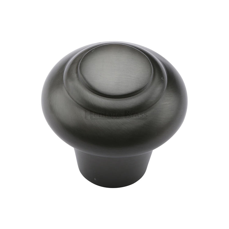 Heritage Brass Round Bead Cabinet Knob