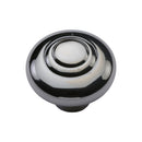 Heritage Brass Round Bead Cabinet Knob