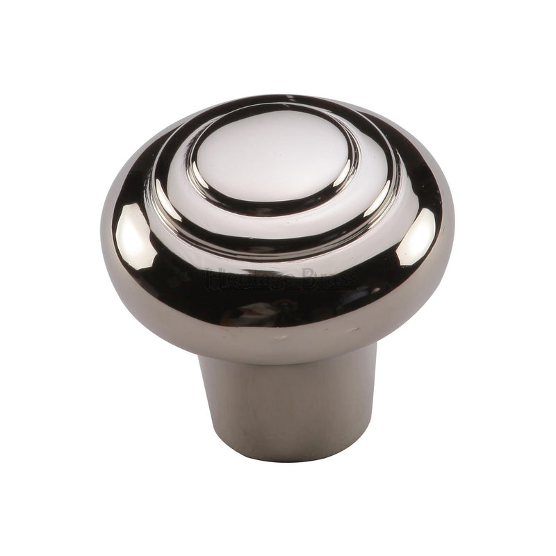Heritage Brass Round Bead Cabinet Knob