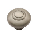 Heritage Brass Round Bead Cabinet Knob