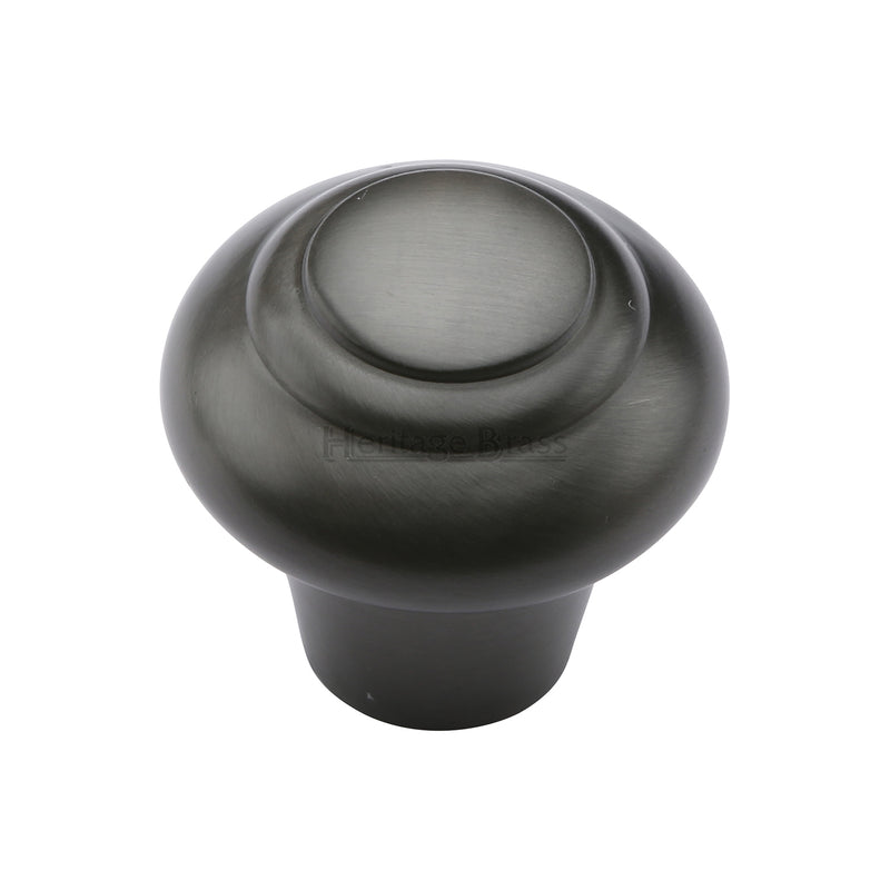 Heritage Brass Round Bead Cabinet Knob