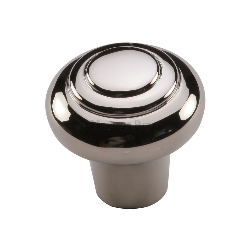 Heritage Brass Round Bead Cabinet Knob