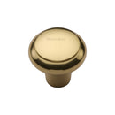 Heritage Brass Round Edge Cabinet Knob