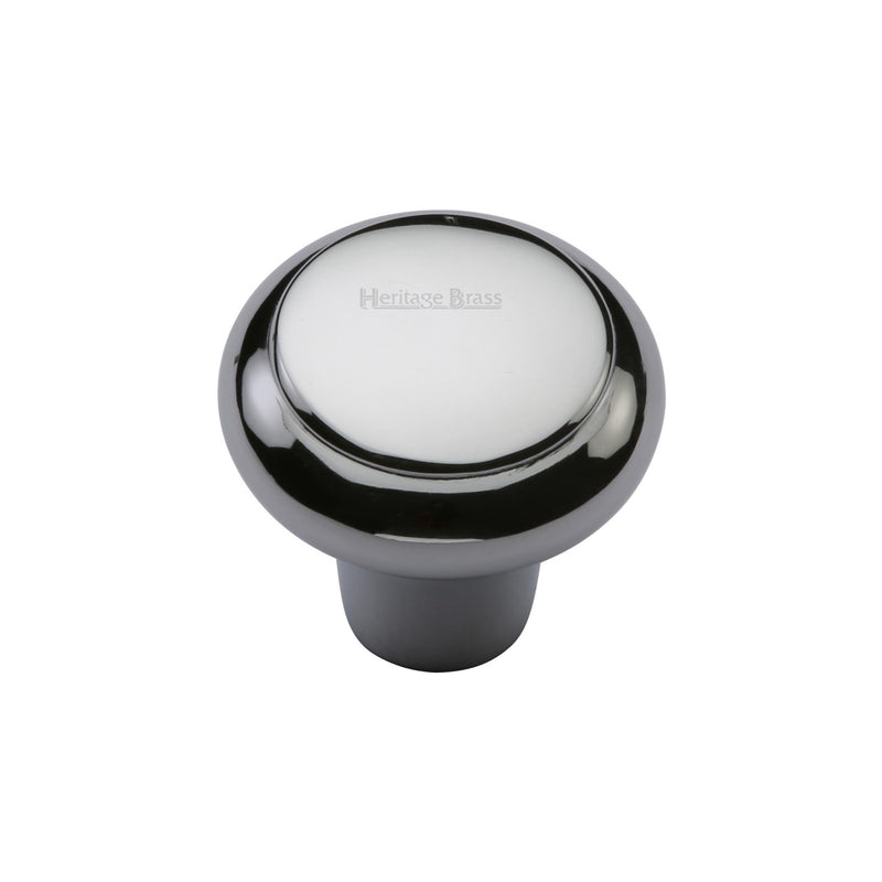 Heritage Brass Round Edge Cabinet Knob