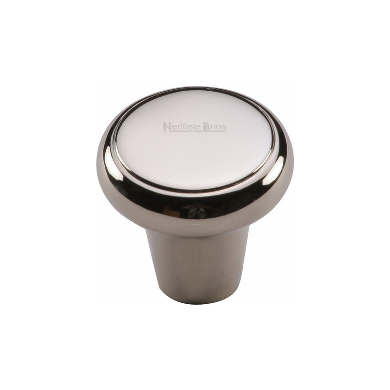 Heritage Brass Round Edge Cabinet Knob