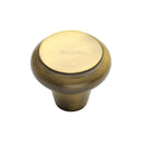 Heritage Brass Round Edge Cabinet Knob