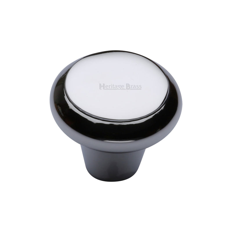 Heritage Brass Round Edge Cabinet Knob