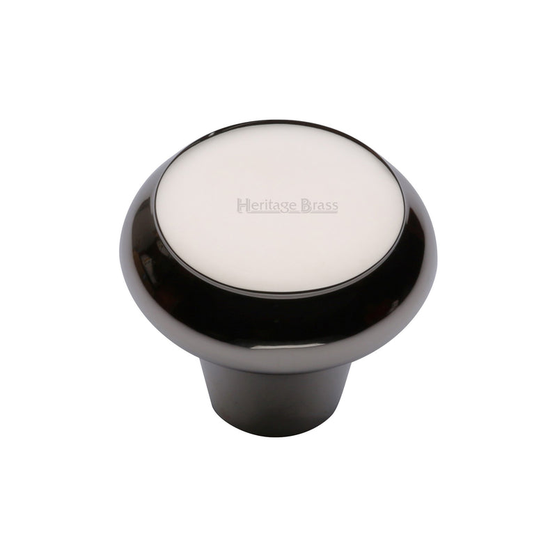 Heritage Brass Round Edge Cabinet Knob