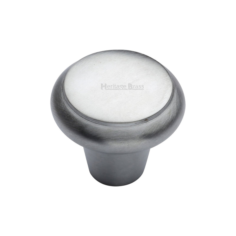 Heritage Brass Round Edge Cabinet Knob
