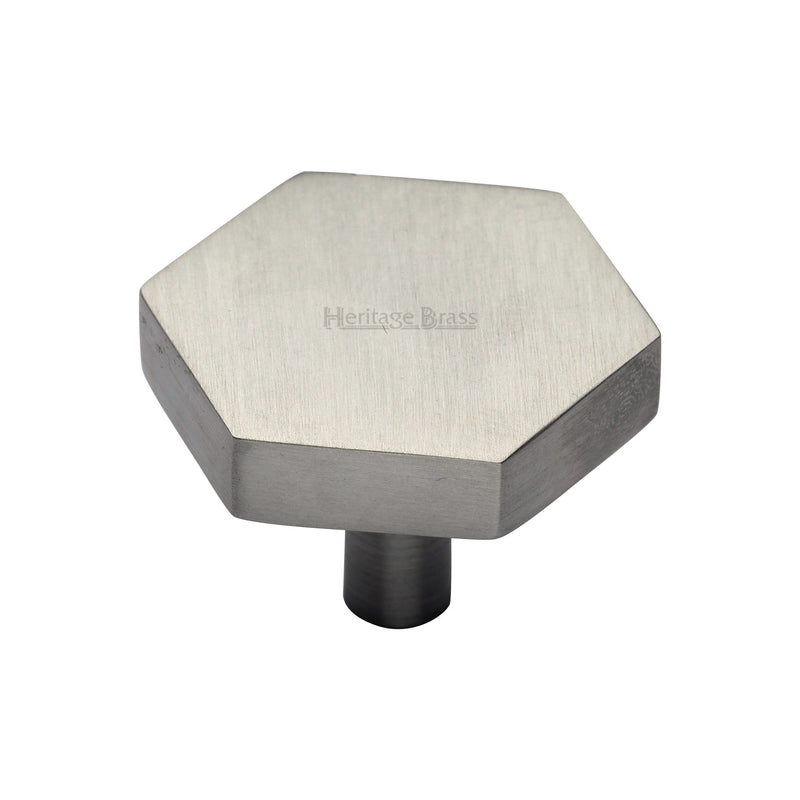 Heritage Brass Hexagon Cabinet Knob