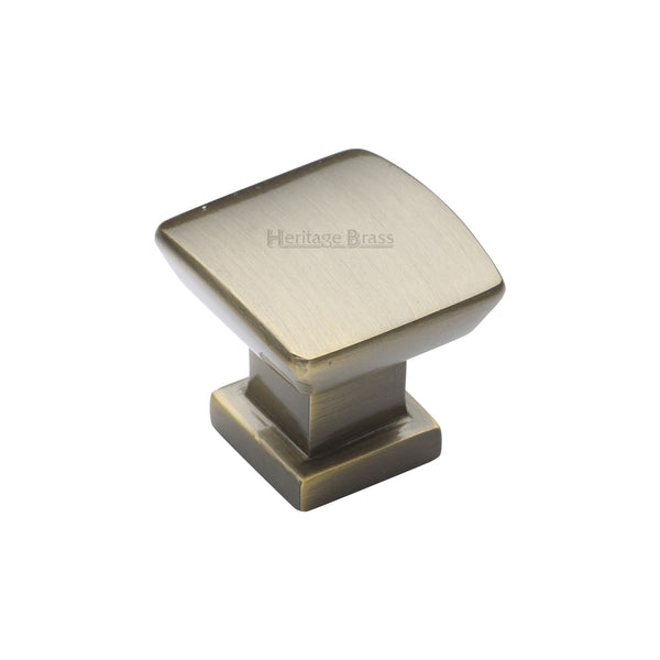Heritage Brass Plinth Cabinet Knob With Base