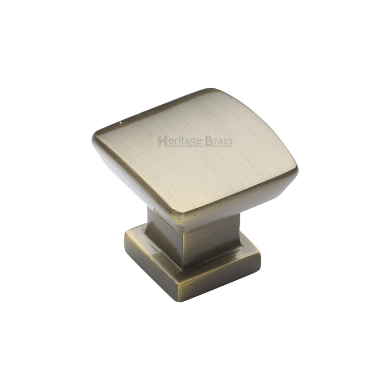 Heritage Brass Plinth Cabinet Knob With Base
