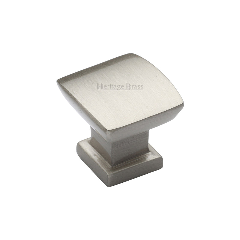 Heritage Brass Plinth Cabinet Knob With Base