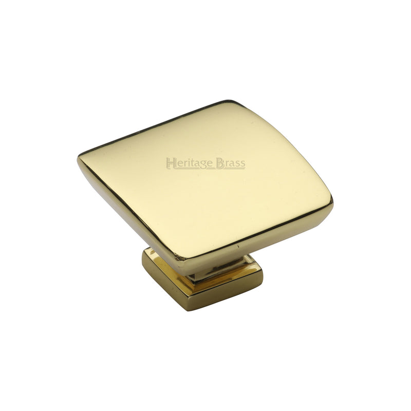 Heritage Brass Plinth Cabinet Knob With Base