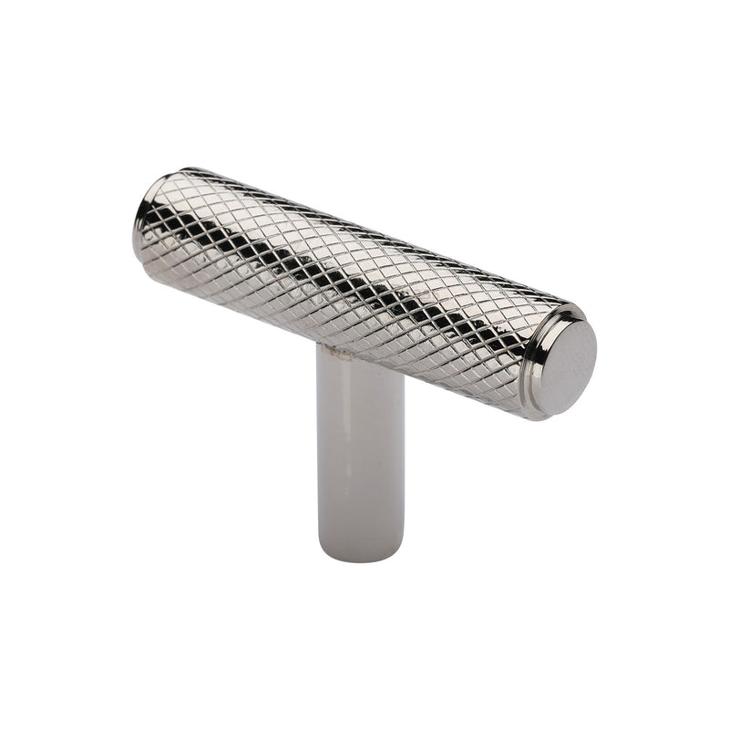 Heritage Brass Knurled T-Bar Cabinet Knob