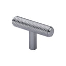 Heritage Brass Knurled T-Bar Cabinet Knob