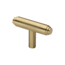 Heritage Brass Stepped T-Bar Cabinet Knob