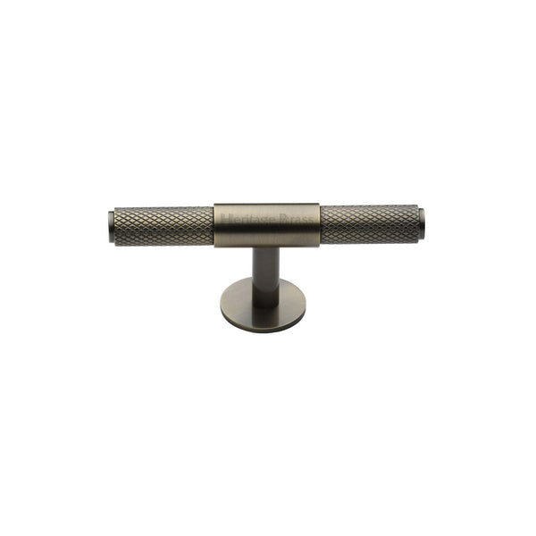 Heritage Brass Knurled Fountain Cabinet Knob