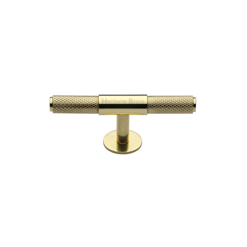 Heritage Brass Knurled Fountain Cabinet Knob