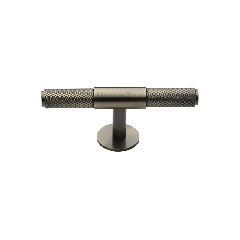 Heritage Brass Knurled Fountain Cabinet Knob