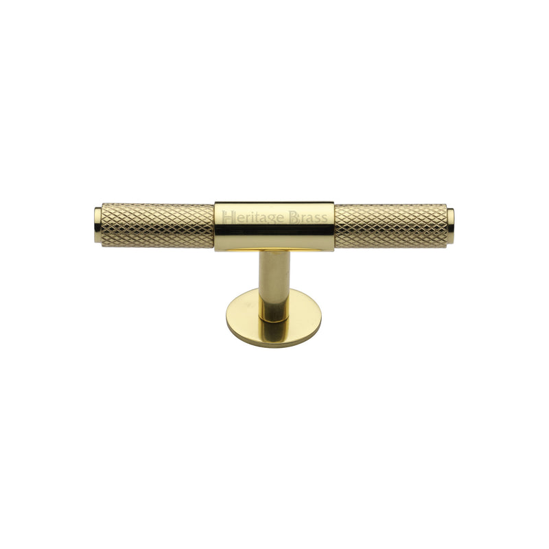 Heritage Brass Knurled Fountain Cabinet Knob