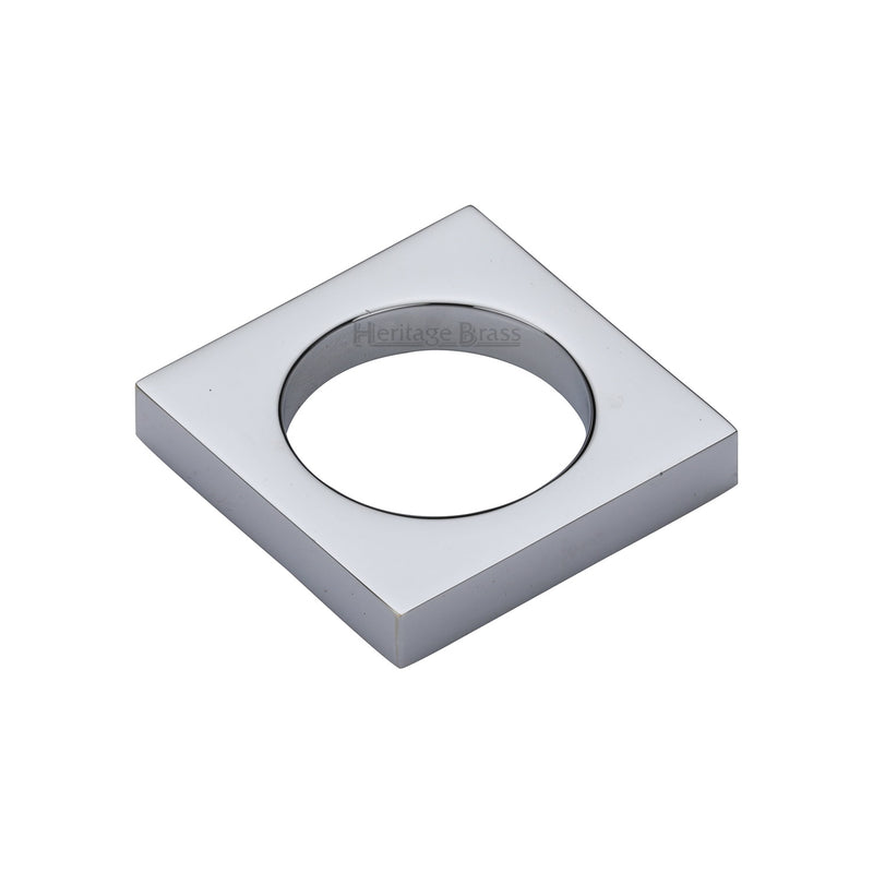 Heritage Brass Square Ring Pull