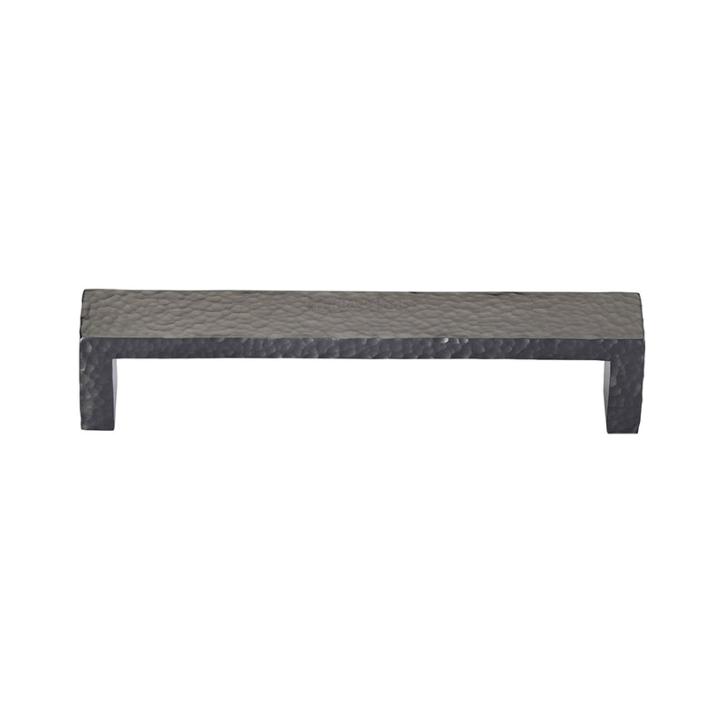 Heritage Brass Hammered Wide Metro Cabinet Pull Handle