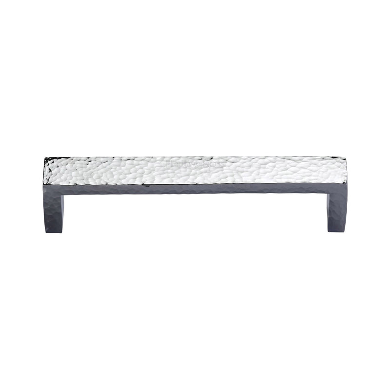 Heritage Brass Hammered Wide Metro Cabinet Pull Handle