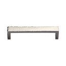 Heritage Brass Hammered Wide Metro Cabinet Pull Handle