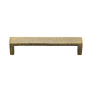 Heritage Brass Hammered Wide Metro Cabinet Pull Handle