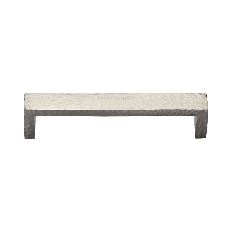 Heritage Brass Hammered Wide Metro Cabinet Pull Handle