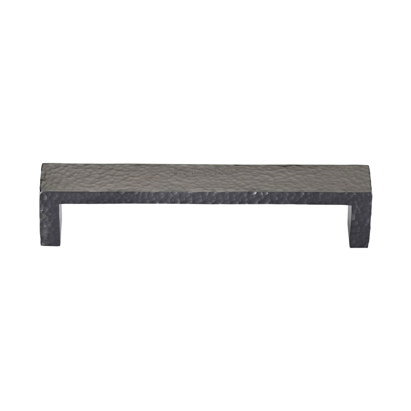 Heritage Brass Hammered Wide Metro Cabinet Pull Handle