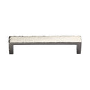 Heritage Brass Hammered Wide Metro Cabinet Pull Handle