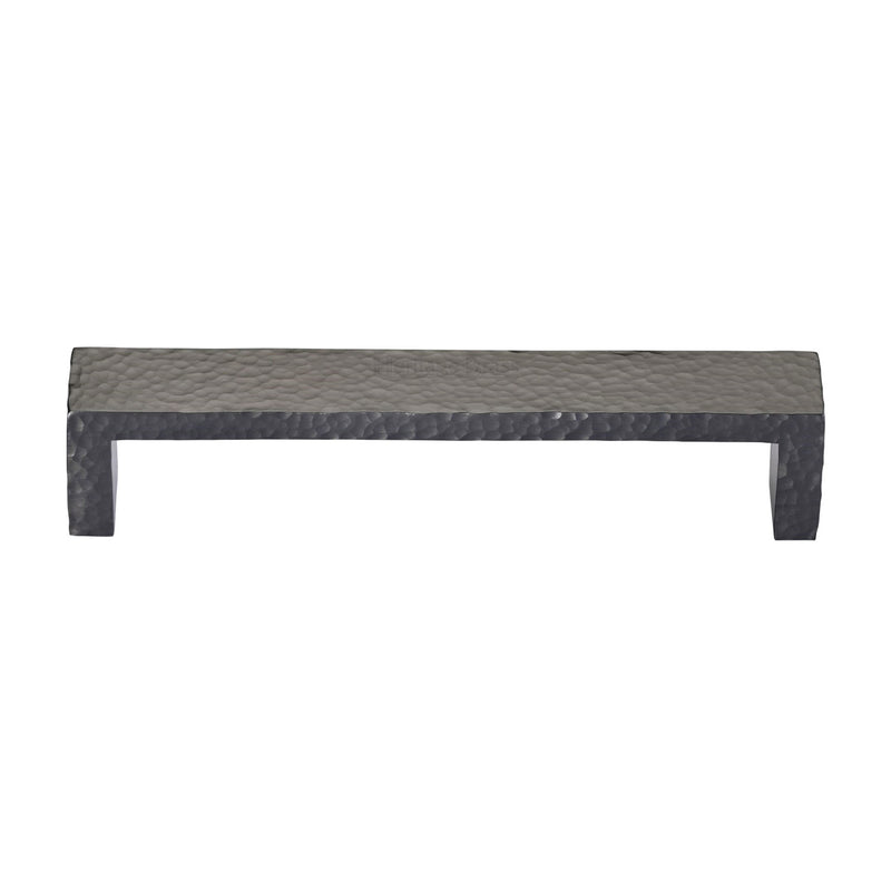 Heritage Brass Hammered Wide Metro Cabinet Pull Handle