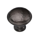 Heritage Brass Diamond Cut Cabinet Knob.