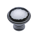 Heritage Brass Diamond Cut Cabinet Knob.