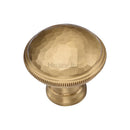 Heritage Brass Diamond Cut Cabinet Knob.