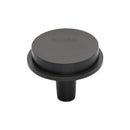 Heritage Brass Flat Round Knob