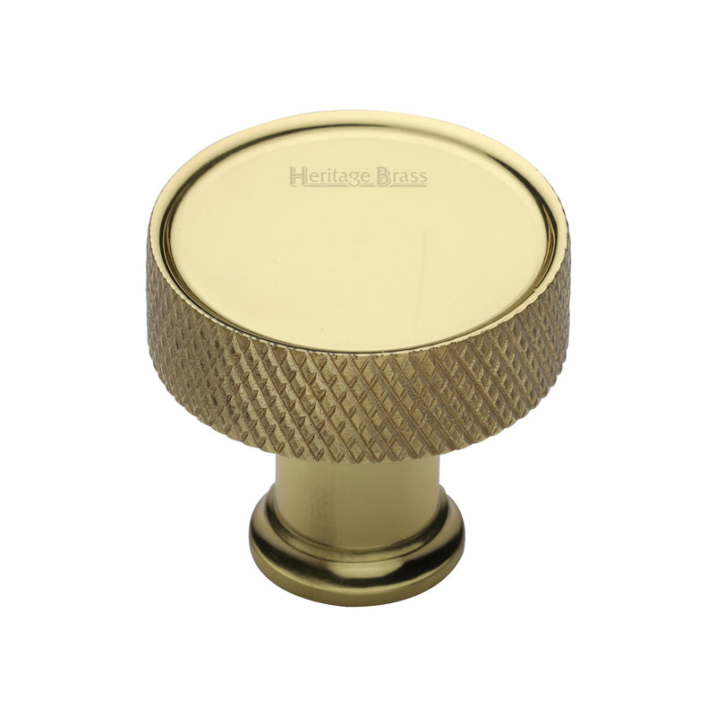 Heritage Brass Florence Knurled Cabinet Knob