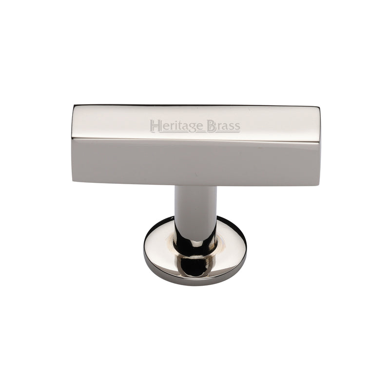 Heritage Brass Symmetrical Square Cabinet Knob
