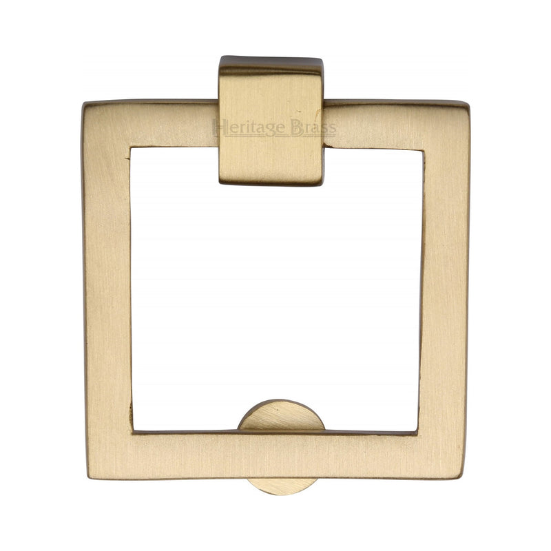 Heritage Brass Square Cabinet Drop Pull