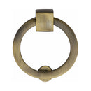 Heritage Brass Round Cabinet Drop Pull