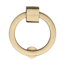 Heritage Brass Round Cabinet Drop Pull