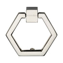 Heritage Brass Hexagon Cabinet Drop Pull