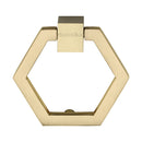 Heritage Brass Hexagon Cabinet Drop Pull