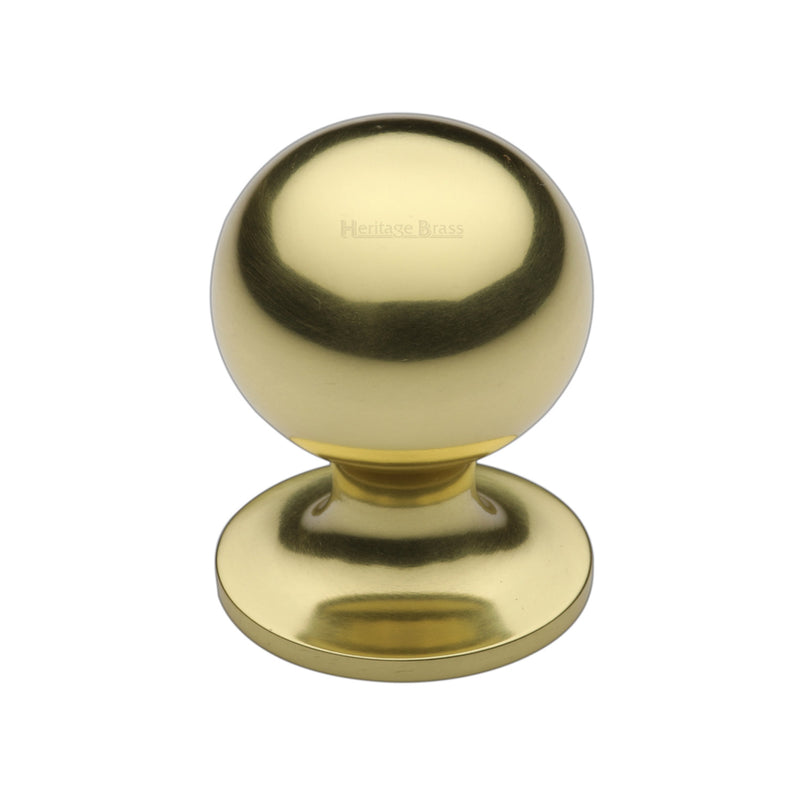 Heritage Brass Ball Cabinet Knob