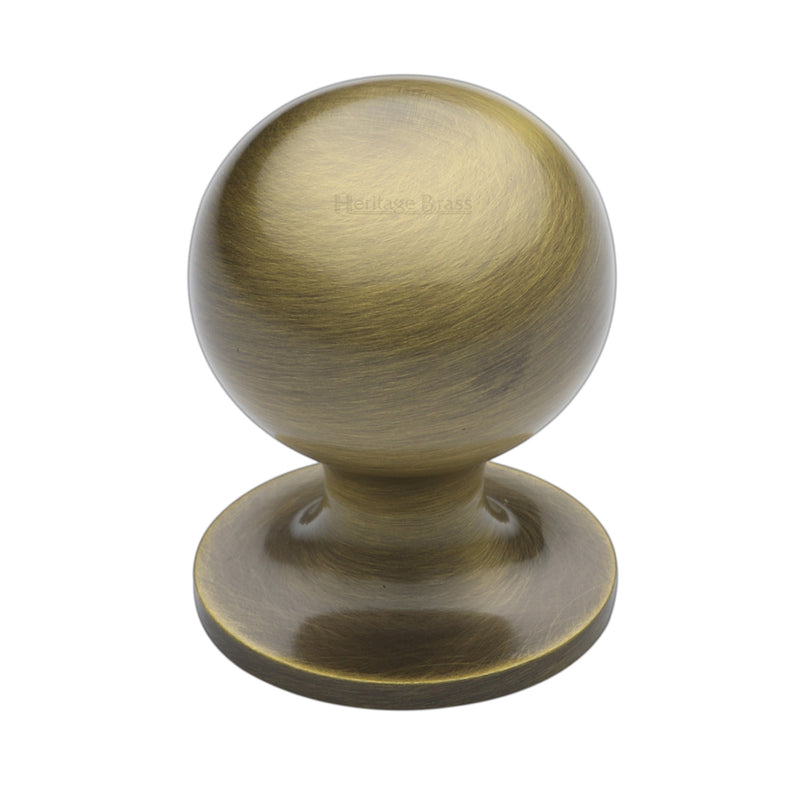 Heritage Brass Ball Cabinet Knob