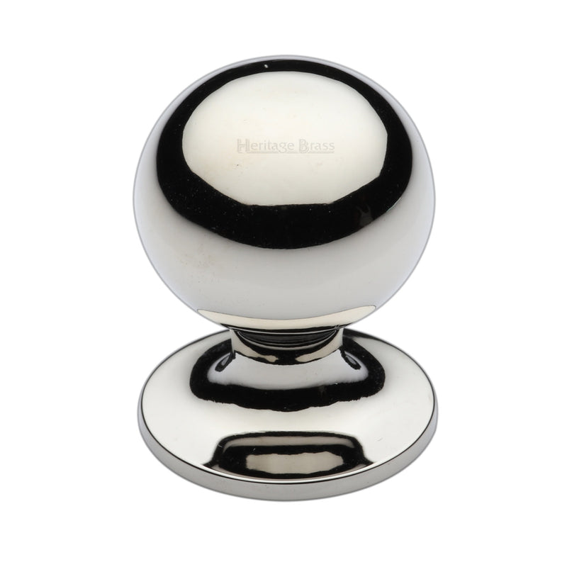 Heritage Brass Ball Cabinet Knob