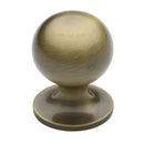 Heritage Brass Ball Cabinet Knob